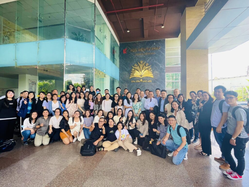 VICMC's Mediators and the 5th Class of International Lawyer Training Program in Ho Chi Minh City